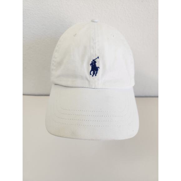 Ralph Lauren Accessories - Vintage Polo Ralph Lauren White Hat One Size Unisex
